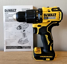 DeWALT 20V MAX Brushless Cordless 1/2" Hammer Drill DCD798 + Optional Battery