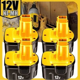 2/4PACK 12V 3.6AH Battery for DEWALT DC9071 DW9071 DW9072 DW953 DW965 DW972