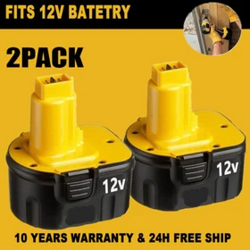 12V 3.6Ah Battery Replace for DEWALT DC9071 DW9071 DW9072 DW953 DW965 or Charger
