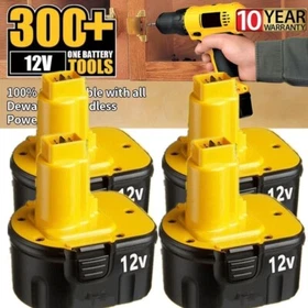 2~4PACK for DEWALT 12V 3.6Ah XRP Battery DC9071 DW9071 DW9072 DW953 DW965 DW972
