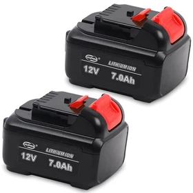 1~2 Pack 12V Max 7.0AH Lithium Battery For DeWalt DCB120 DCD710 DCF813 DCB127-2
