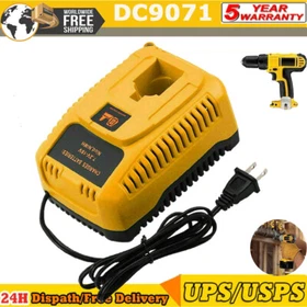 NEW 12V Battery /Charger Replacement for DEWALT DC9071 DW9072 DW953 DW965 DW972