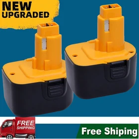 2-4X for DEWALT 12V 4.8Ah XRP Battery DC9071 DW9071 DW9072 DW953 DW965 DW972