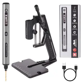 B0D963ZMHY ARROWMAX Am Mini Electric Drill Pen Benchtop Press