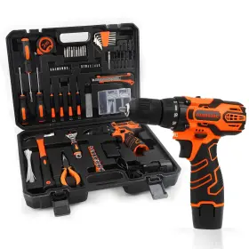 B0D8T99Y4F COMOWARE Household Tool Cordless Drill Driver Kit