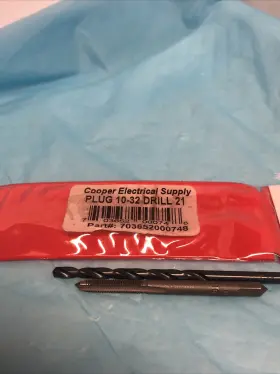 703652443637 COOPER Firecomms Drill Tap Set