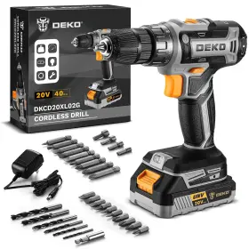 B0CC1RHJY1 DEKOPRO Deko Pro Cordless Drill Set Battery Tool