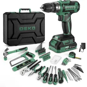 B0D1C725SJ DEKOPRO Cordless Electric Drill Tool Set Battery