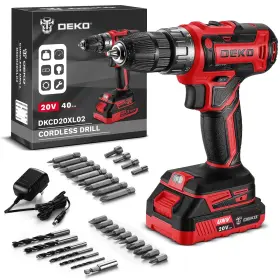 B0D81DY4J7 DEKOPRO Deko Pro Cordless Electric Power Drill Set