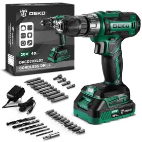 B0D89Y8QVS DEKOPRO Deko Pro Cordless Drill Set Power Electric
