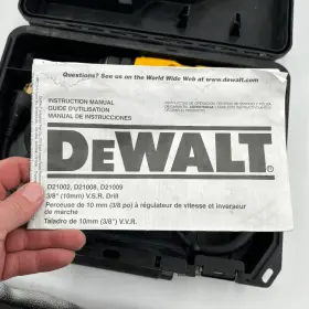 D21008 DEWALT Drill Vsr Keyless Chuck Manual #3