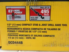 DCD444B DEWALT Brushless Flexvolt Advantage Stud Joist Drill #2