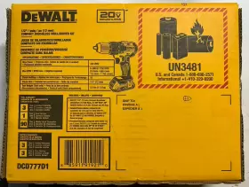 DCD777D1 DEWALT Brushless Drill Driver Battery Bag Kit #3