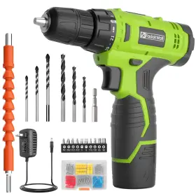 B0C4L88ZFW FADAKWALT Cordless Drill Set Battery Charger Bits