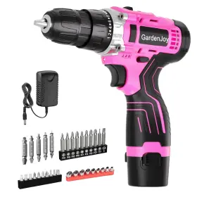B0D31D182N GARDENJOY Cordless Power Drill Set Battery Charger
