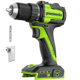 B0FXWQTHZP GREENWORKS Cordless Brushless Drill Driver Led