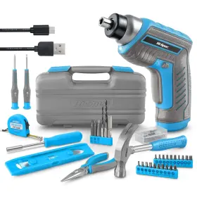 B07VK61JR7 HI-SPEC Tool Usb Electric Screwdriver Drill Set