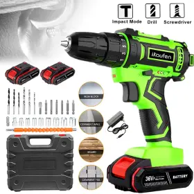 980595890821 IKAUFEN Cordless Drill Battery Combi Driver High