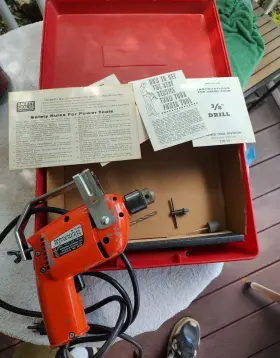 705480A MANNING BOWMAN Rpm Power Tool Drill Amp Handle