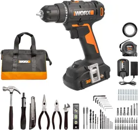 WX100L.2 POSITEC TECHNOLOGY Cordless Drill Driver Kit