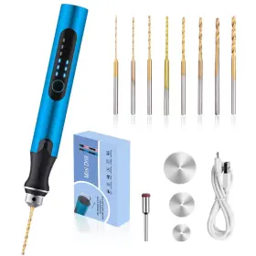 B0CJB9KZGB VQVYBXN Cordless Mini Drill Pen Bits Saw Blades