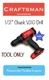 Brand New Craftsman CMCD700 20V 1/2 inch Drill Driver With 2 Free Bits