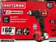 CRAFTSMAN V20 20-volt 1/2-in Brushless Cordless Drill W/Accessories