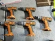 (5) Ridgid R83001 3/8 Cordless Drill 
