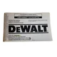 Dewalt Heavy Duty 1/2" (13mm) Drill Instruction Manual Model DWD210G DWD215G