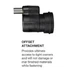 Milwaukee M12 FUEL Attachment for Drill/Driver 2505-20 (HEAD ONLY) 14-35-0150