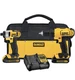 Dewalt 20V Max Cordless Drill and Impact Driver 2 Batteries/Charger (DCK240C2)
