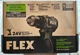 NEW FLEX FX1131-1A 24V 1/2" 2-speed Compact Drill Driver Kit Battery 2.5 Charger