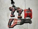 Milwaukee 2602-20 M18 1/2" Drill 2650-20 1/4" Impact Bundle 2620-20 Saw Charger