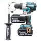 New Makita XPH14Z 18V Li‑Ion Brushless 1/2" Hammer Driver Drill 5.0 Ah Batteries