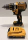 DEWALT DCD790 CORDLESS DRILL - WITH BATTERY (P11033539)