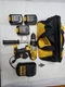 Dewalt  Cordless Drill/Driver  Model DCD980   20V Max charger 3 battery,handle.