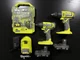 Ryobi ONE+ 18V Cordless 2-Tool Combo Kit Drill Impact/Driver PCL1200K2/ A986501