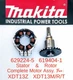 MAKITA OEM 629224-5 Stator & 619404-1 Rotor -Motor Assy. for XDT13 XDT131 XDT13Z