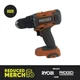 r860010 ridgid 1/2 In Drill Bare Tool Only Ba-12