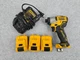 Dewalt DCF801 XTREME 12V  1/4" Cordless Impact Driver w/3 2Ah Batteries Charger