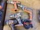Lot Of Ridgid 18V  Cordless  And Corded Drills