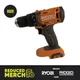 r860010 ridgid 1/2 In Drill Bare Tool Only Ba-17vvv