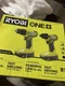 Ryobi ONE+ PCL1200K2 18V Tool Combo Kit Drill Impact Driver 2 Batteries
