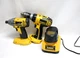 DeWalt DCD775 18V Hammer Drill 1/2" DW056 1/4" Impact Driver 18V Charger/battery