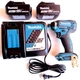 Makita 18 Volt XDT11 Cordless 1/4" Impact Driver, (2) BL1830B Batteries, Charger