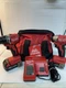 Milwaukee 3601-20/3650-20 M18 1/2" Drill/Driver/1/4" Hex Impact Driver Kit -used