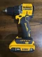 Dewalt 20v Atomic Brushless Drill DCD794 New Condition Missing Button But Works!