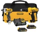 DEWALT 20V MAX Cordless Drill and Impact Driver Combo Kit DCK240C2 2-Batteries