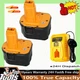 2-4PACK 4.8Ah  for DEWALT 12V XRP Battery DC9071 DW9071 DW9072 DW953 DW965 DW972