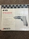 NESCO 3/8&rdquo; REVERSIBLE AIR DRILL NP425 Vintage 1, 800RPM Air Tool NEW in BOX